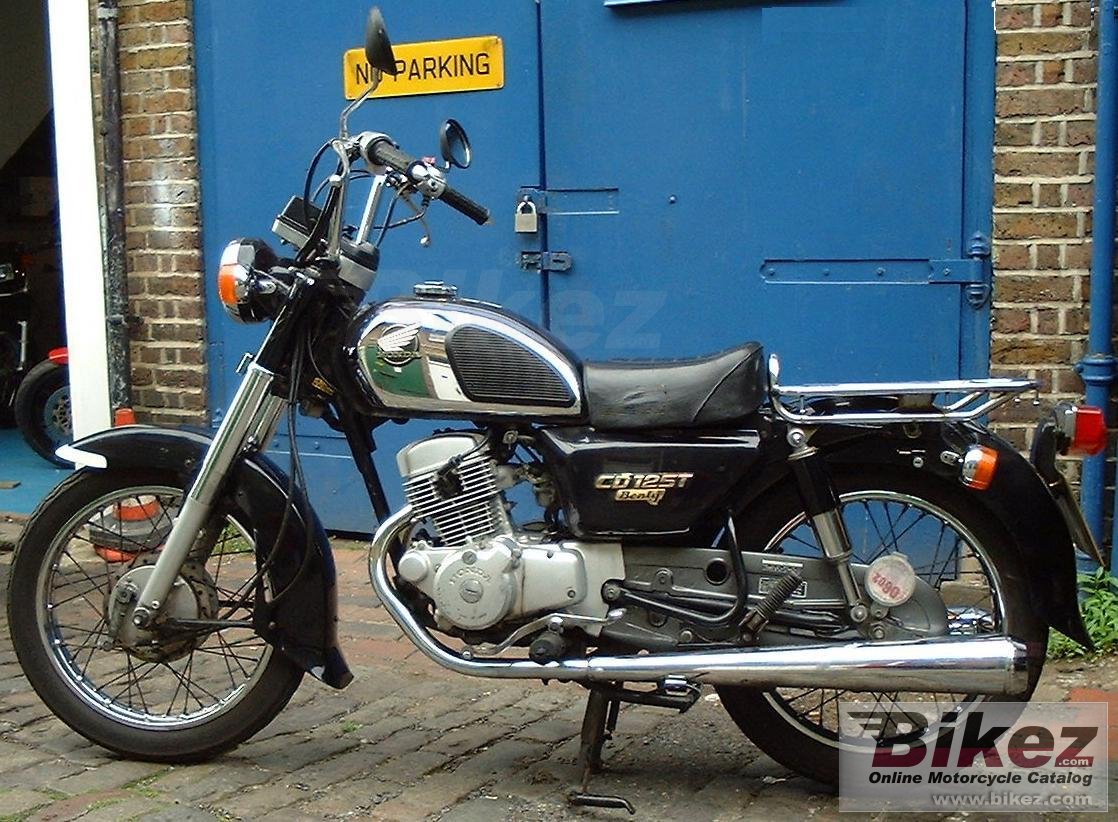 Big  cd 125 t benly picture and wallpaper from Bikez.com